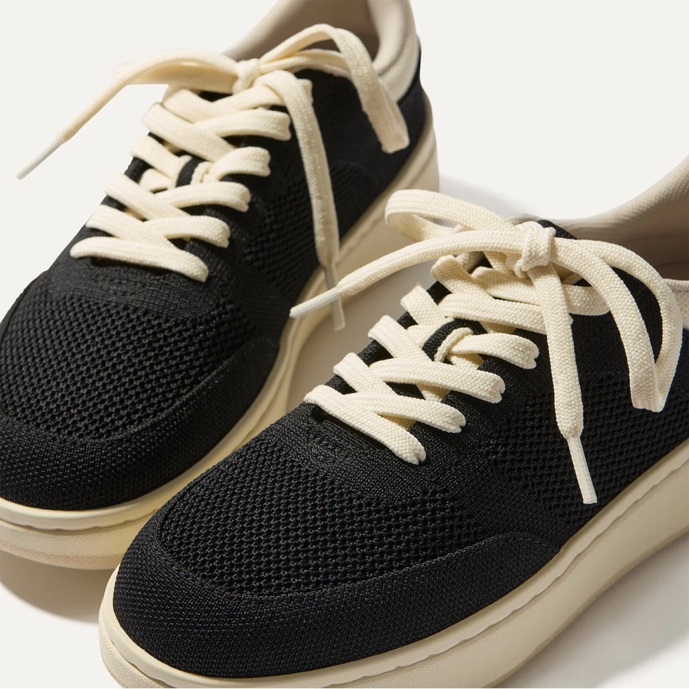 Rothy's The Court Sneaker Black